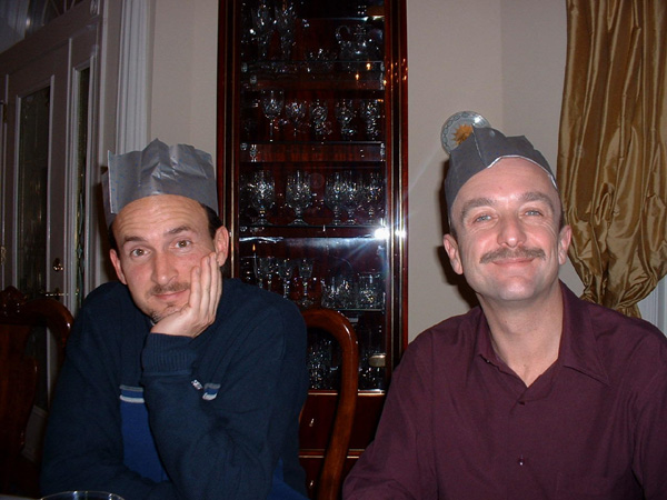 Xmas Ian & Gary, 2002