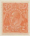 1914-23  2d Orange