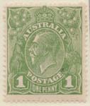 1918-24  1d Green b