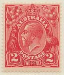 1918-24  2d Red