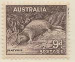 1942  9d platypus
