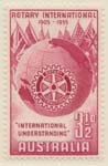 1955  3 1-2d scarlet rotary international