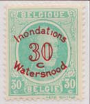 00B56 1926 30c + 30c Bluish Green