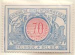00Q39 1902-14 70c BLUE & RED
