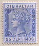 032 1889 25c Ultramarine