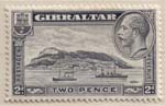 098 1932 2d Gray Rock of Gibraltar