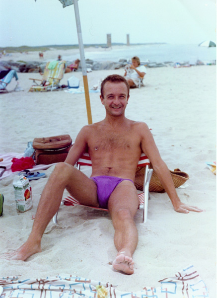 Ian at the beach