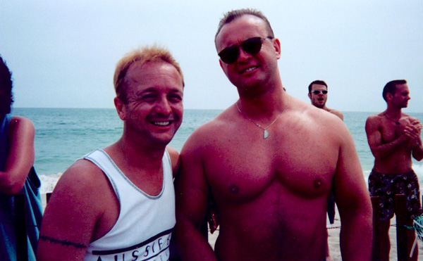 Ian and Mark Fire Island