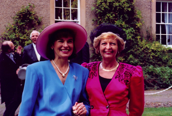 Val and Christine at Victoria Wedding