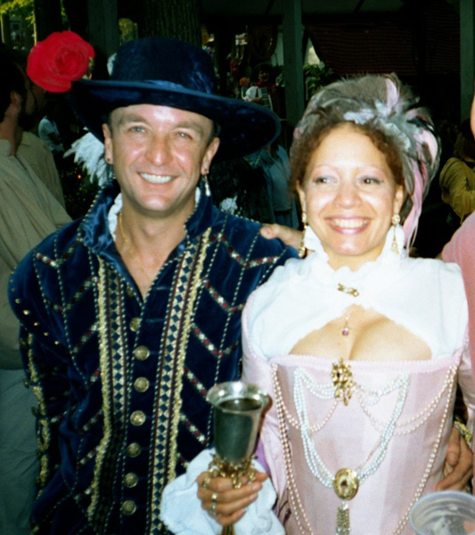 Ian and Quinn at Faire