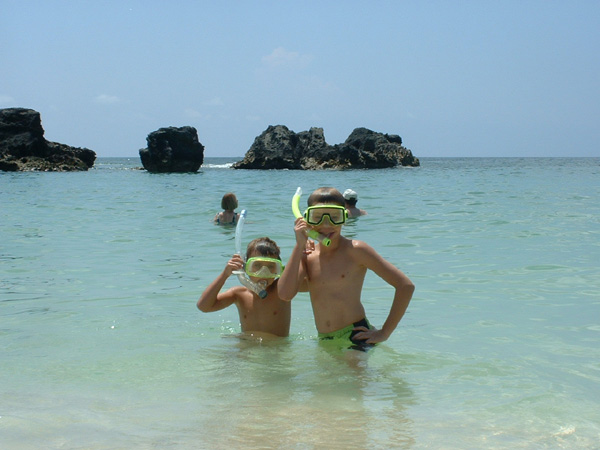 Kids on Beach