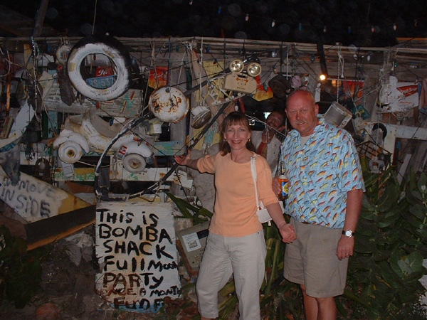 Bomba Shack John and Sarah