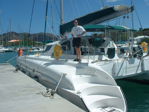 Gary on catamaram