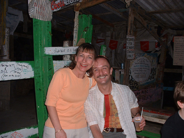 Sarah & Ian at Bobma shack