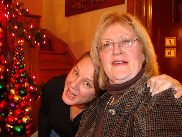 Marianne and Angela RI Xmas 2007