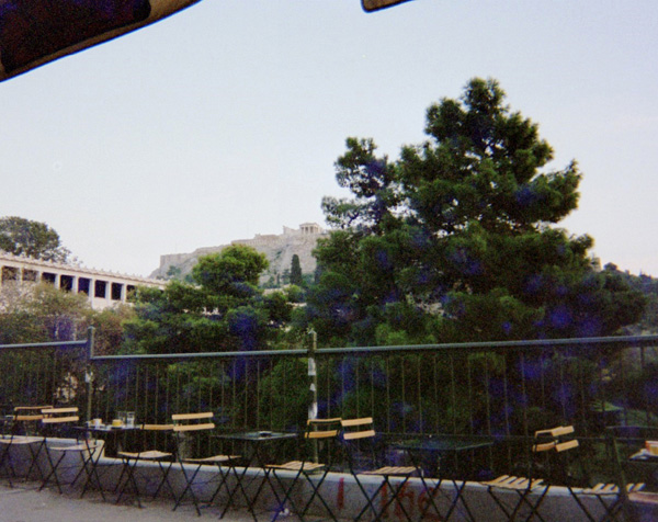 Acropolis from breakfast