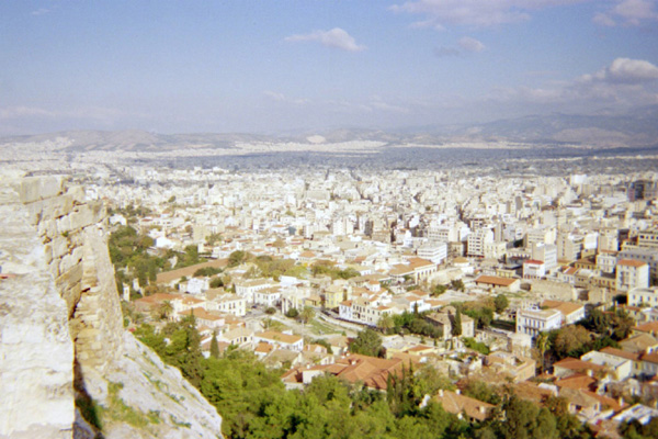 Athens from above