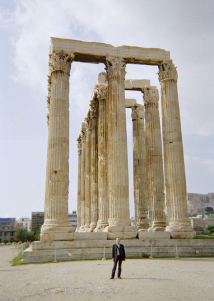 Ian at Temple of Zeus