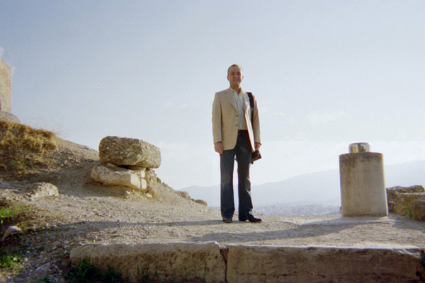 Ian on top of acropolis