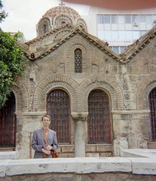 David at the Byzantine chapel