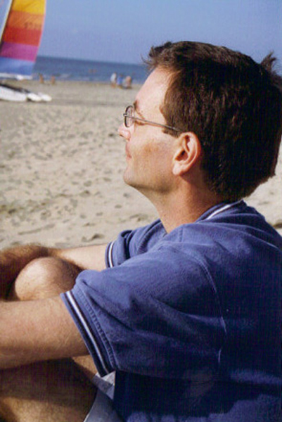 David before swimming in the North Sea 2000