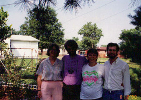 Wedding photo 1990