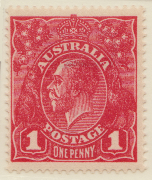 1913-23  1d Red