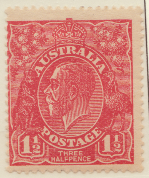 1918-24  1 1-2 Red b