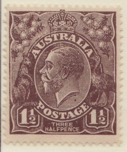 1918-24  1 1-2d  Brown a