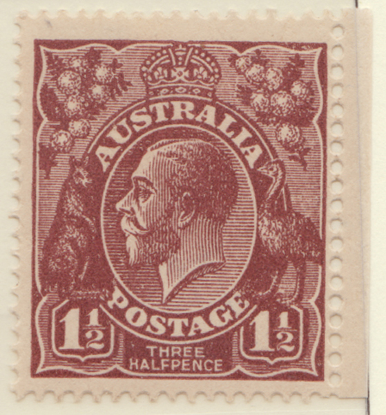 1918-24  1 1-2d  Brown c