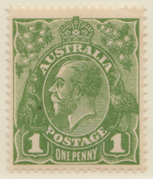 1918-24  1d Green a