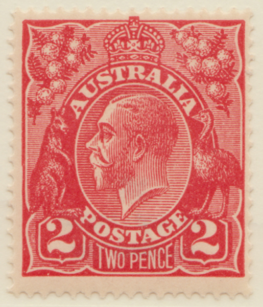 1918-24  2d Red