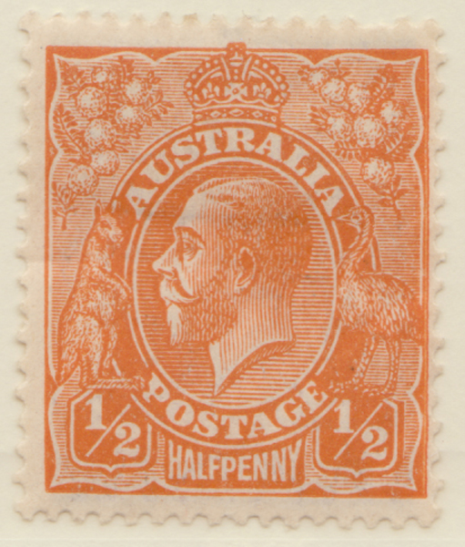 1926-30  1-2d Orange a