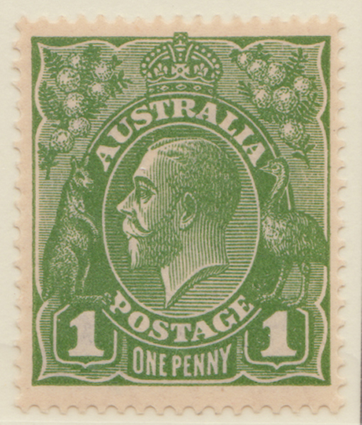 1926-30  1d Green a