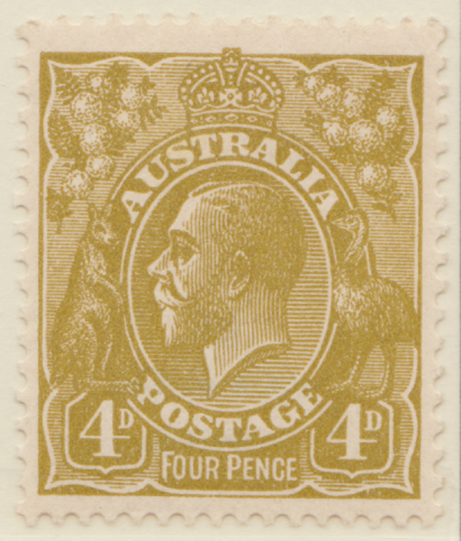 1926-30  4d Gold a