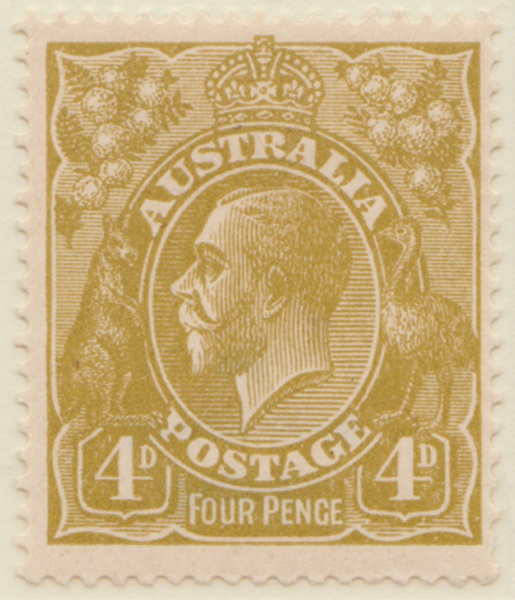 1926-30  4d Gold b