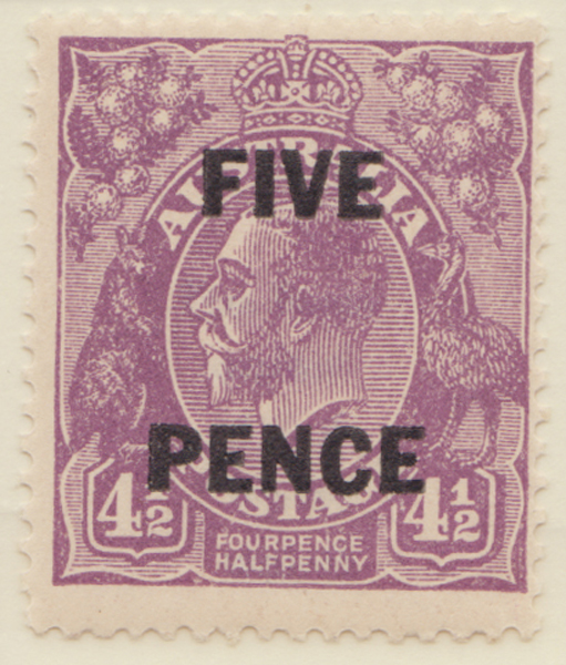 1926-30  5d Reprint