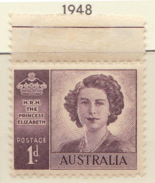 1948  1d purple elizabeth