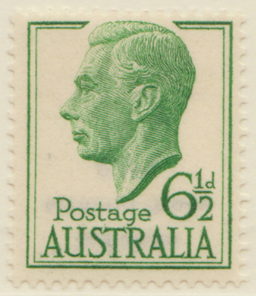 1950-52  6 1-2D green