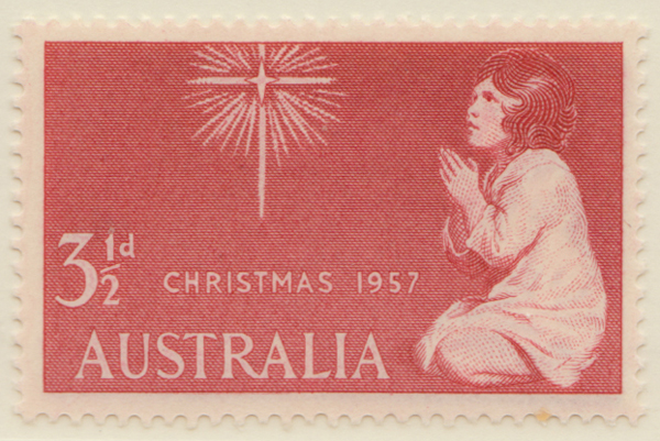 1957-58  3 1-2d red christmas a