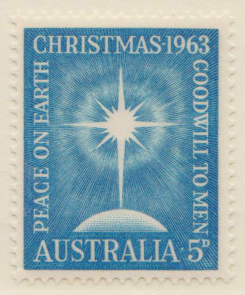 1962-63  5d blue christmas