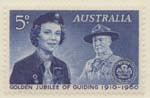 1959-61  5d blue golden jubilee