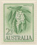 1964  2s3d green wattle