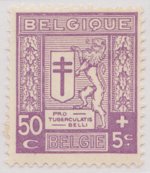 00B61 1926 50c + 5c Dull Violet