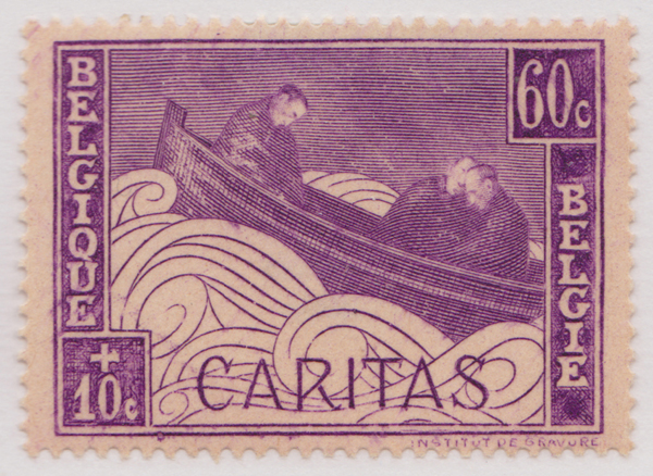 00B66 1927 60c + 10c Deep Violet