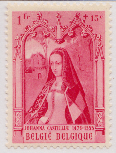 0B297 1941-42 1r + 15c Bright Carmine Rose