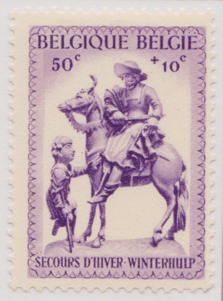 0B307 1941-42 50c + 10c Violet