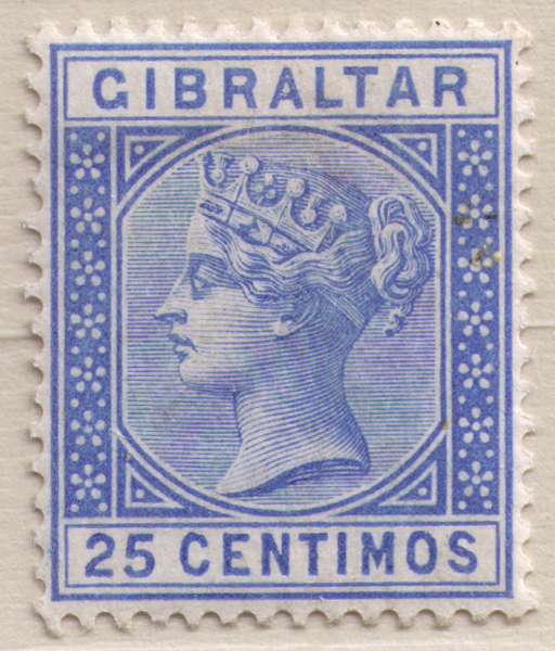 032 1889 25c Ultramarine