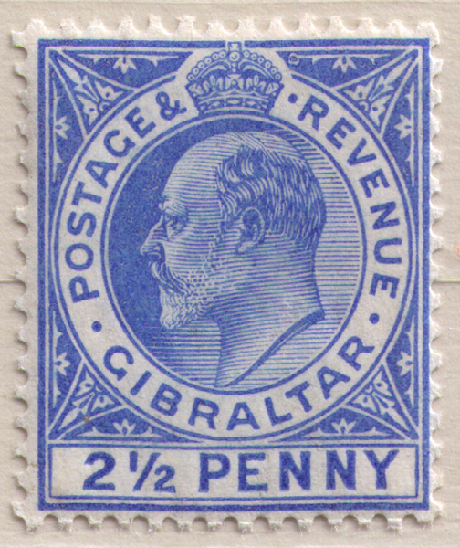 055 1907 2d Halfpenny Ultramarine