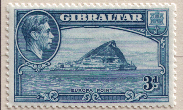 111 1942 3d Blue Europa Point